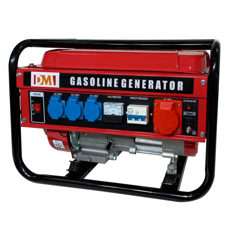 Generator electric pe benzina 2.2-2.5KW(220V-380V) - dm