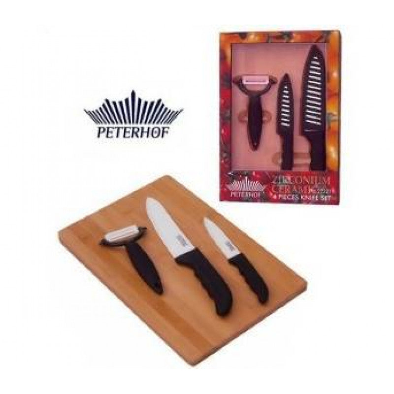 Set cutite ceramice + tocator PH-22321 - Peterhof