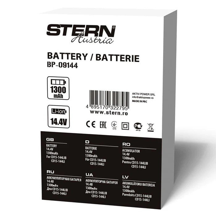 Acumulator pentru masina de gaurit si insurubat BP-09144 - STERN