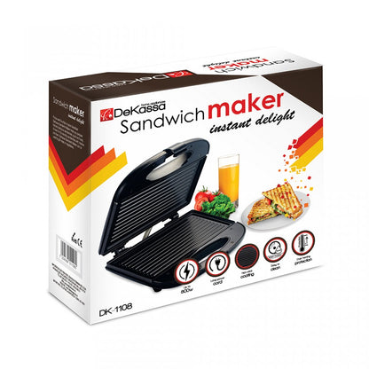 Aparat sandwich DK-1108 - panou control termostat