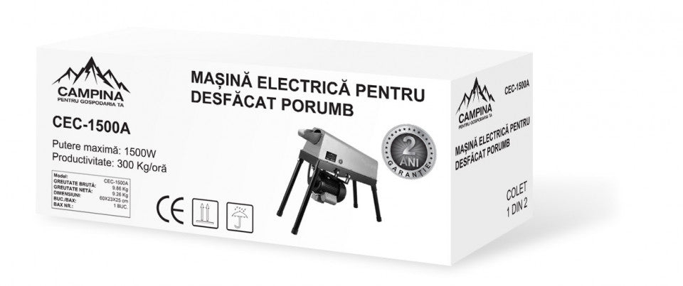 Batoza porumb 1.5KW CAMPINA CEC-1500A