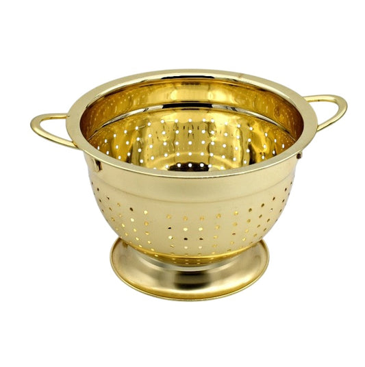 Cos fructe auriu 20CM