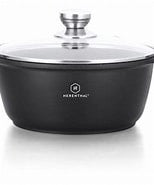 Cratita cu interior marmorat cu capac 20 cm 2.5l HT-CGS20M - Herenthal