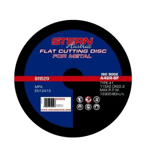 Disc abraziv pentru polizor unghiular (flex) Stern Austria G11520