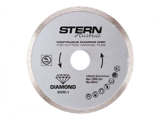 Disc diamantat continuu profesional 125 mm, PROD125C-1 - Stern Austria