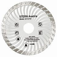 Disc diamantat pentru polizor unghiular (flex) Stern Austria D115TW-1