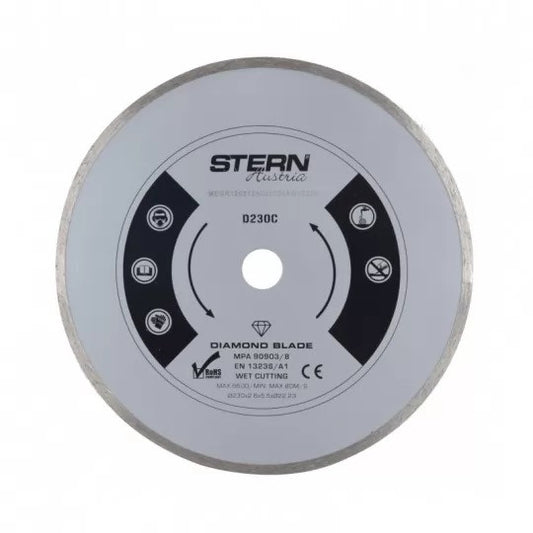 Disc diamantat pentru polizor unghiular (flex) Stern Austria D230C