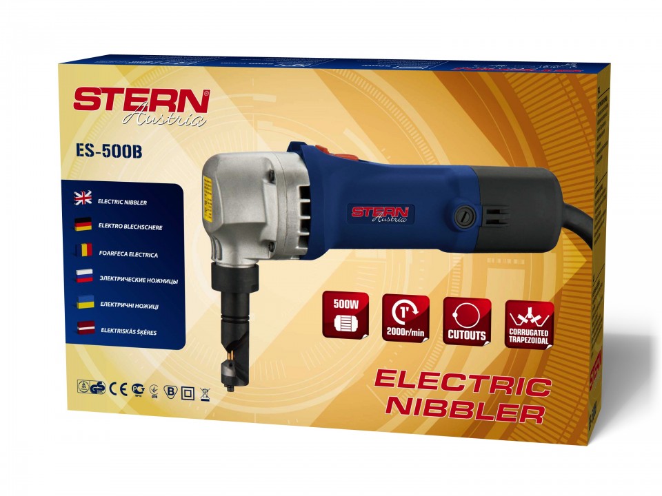 Foarfeca electrica pentru taiat tabla ondulata Stern Austria ES500B