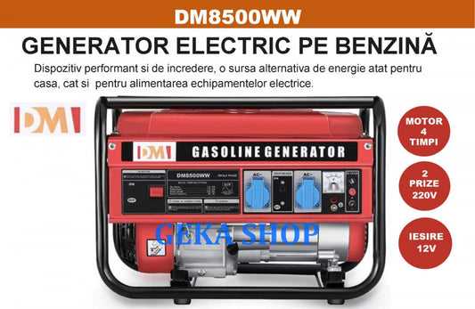 Generator electric pe benzina 2.2-2.8KW(220V-380V) - dm