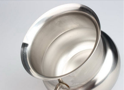 Ibric inox cu interior satinat - GEKA SHOP
