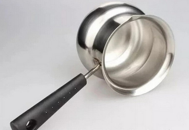 Ibric inox cu interior satinat - GEKA SHOP