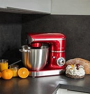 Mixer cu bol 1300W rosu - Herenthal