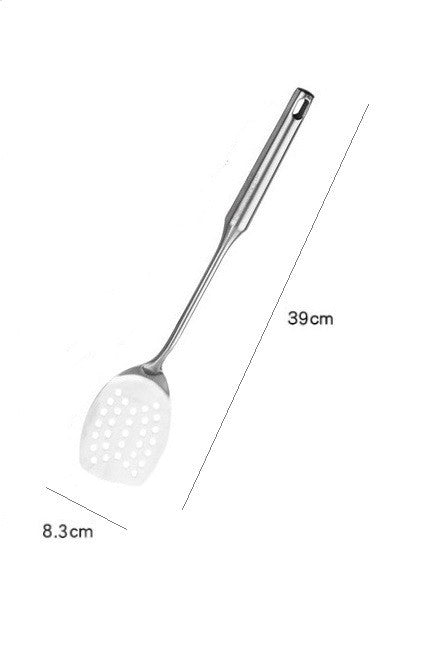 Paleta inox pentru gatit si servit cu orificii pentru scurgere - GEKA