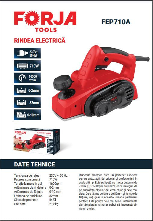 Rindea FORJA 710W 82 mm FEP710A