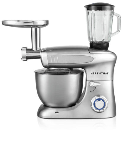 Robot de bucatarie 3 in 1 gri 1900W - Herenthal