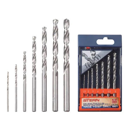 Set 7 burghie pentru metal 1.5-6 mm DS-02 - Stern