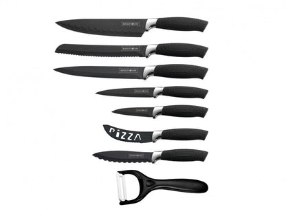 Set cutite 8 piese RL-BLK7-W - Royalty Line