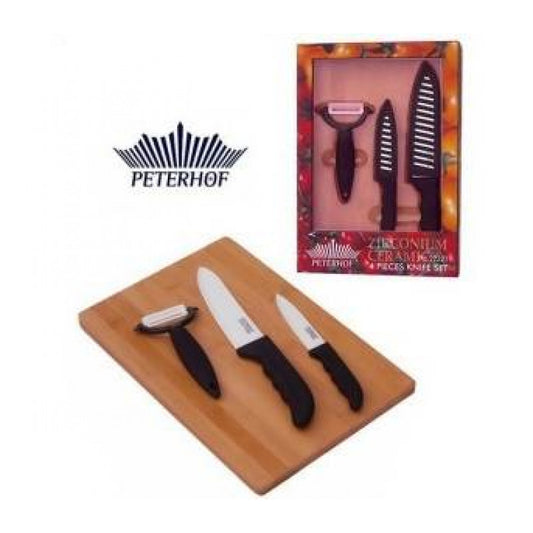 Set cutite ceramice + tocator PH-22321 - Peterhof