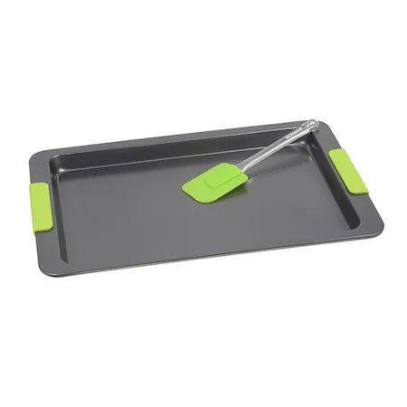 Tava teflon cu manere si spatula silicon PH-15351 - Peterhof