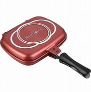 Tigaie dubla cu interior marmorat 32 cm - Royalty Line