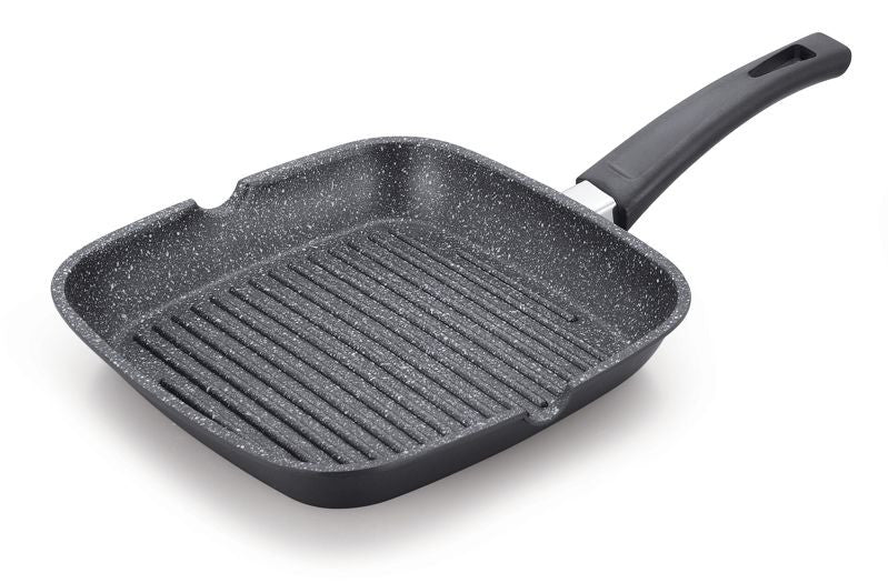 Tigaie grill cu interior de granit 28 cm - Herenthal